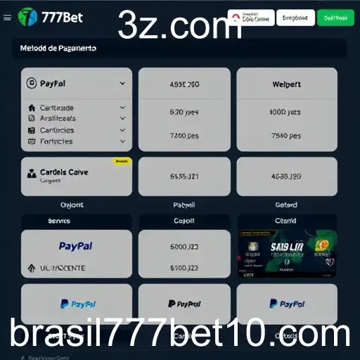 Explorando os Métodos de Pagamento na Brasil 777 Bet